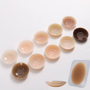 Alta Qualidade Pele Tom Opaco Seamless Nips Safe Sensitive Area Glue Livre Invisible Sticky Nipple Cover - Product Image 6