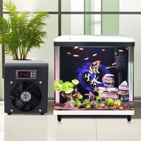 Refroidisseur silencieux pour aquarium à semi-conducteurs, mini-refroidisseur rapide pour aquarium avec pompe et tuyaux pour petits aquariums