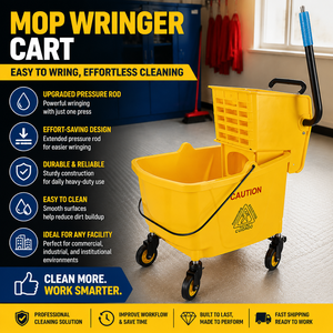 Carrito de Limpieza <span class=keywords><strong>MSJ</strong></span> 20/24/32L, Resistente, Ecológico, Ligero, de Plástico, con Escurridor y Diseño Drenable, Logotipo Personalizado - Product Image 3