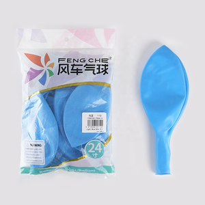 Globo de látex decorativo de aire de helio inflable grande de 24 pulgadas al por mayor de China, decoración de fiesta, fabricante de globos de <span class=keywords><strong>feliz</strong></span> cumpleaños - Product Image 2