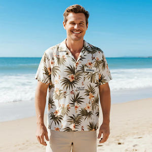 Sản Xuất Tùy Chỉnh Thực Hiện Tại Trung Quốc Các Loại Khác Nhau của Ngắn Tay Áo In Hawaii Áo Sơ Mi Cho Nam Giới - Product Image 2