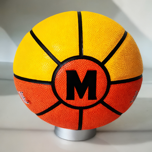 Logo personnalisé en cuir laminé PU sport <span class=keywords><strong>basket</strong></span>-ball officiel taille 7 fait pour les signatures commémoratives - Product Image 4