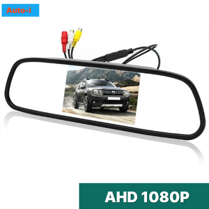 จอภาพมองหลังแบบ TFT AHD ขนาด 5 นิ้ว พร้อม RGB 1080p 12V สำหรับติดตั้งบนแผงหน้าปัดรถยนต์ ได้รับการรับรองคุณภาพจากเกาหลี - Product Image 2