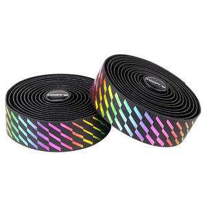 <span class=keywords><strong>Cinta</strong></span> de <span class=keywords><strong>manillar</strong></span> de bicicleta de carretera antideslizante degradado envoltura doblada para uso con bicicletas de carretera - Product Image 1
