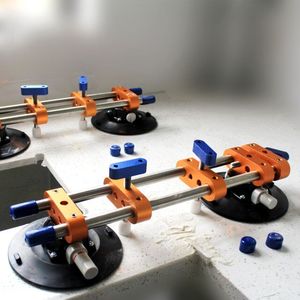 <span class=keywords><strong>Ventouse</strong></span> réglable pour le positionnement des joints de pierre, pour le nivellement des dalles et la fabrication de comptoirs sans joint - Product Image 1