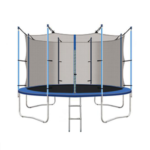Fabrication OEM Sundow, trampolines géantes en gros, trampolines d'extérieur personnalisées de bonne qualité, trampolines bleues bon marché de 12 pieds à vendre - Product Image 1