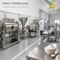 Mélange d'Allulose Naturelle et d'Extrait de Fruit du Moine, Compatible Keto, pour Édulcorant de Table en Sachet – Vente Directe Usine OEM