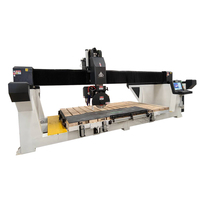 CE approuvé 3220mm 4 + 1 axes 5 axes CNC pont scie pierre découpeuse pour marbre granit