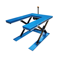 CE CHAVAC HW Plateforme élévatrice à ciseaux hydraulique fixe multi-tension grande table 1-50 tonnes à télécommande électrique pour usage agricole