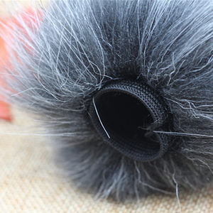 Micro Pare-Brise Fourrure Vent Manchon Pare-Brise cheveux Pour RODE <span class=keywords><strong>VideoMic</strong></span> Go/ Takstar SGC-598/MIC-01/Comica V30 Lite - Product Image 3