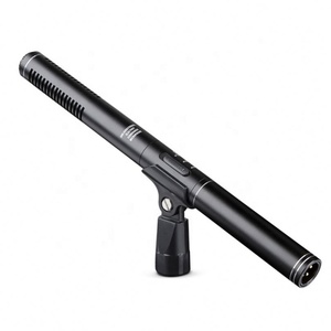 Micrófono <span class=keywords><strong>de</strong></span> Condensador Profesional <span class=keywords><strong>de</strong></span> Nuevo Diseño, Micrófono <span class=keywords><strong>de</strong></span> Escopeta para Cámara <span class=keywords><strong>de</strong></span> Video con Precio Bajo para Grabación - Product Image 1