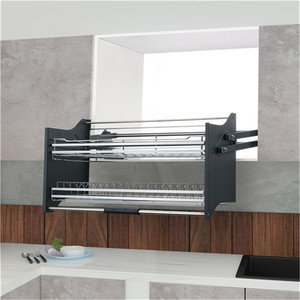 Dommagic Cestello Estraibile Moderno ed Ecologico <span class=keywords><strong>in</strong></span> Metallo Satinato <span class=keywords><strong>per</strong></span> Armadi da Cucina con Garanzia di 2 Anni - Product Image 4