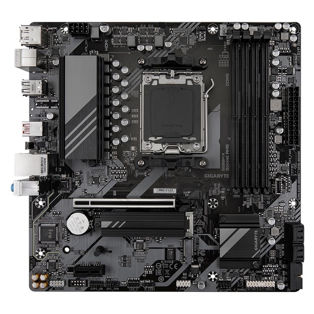 New AMD B650M K Computer Desktop Gaming E-Sports Motherboard Set AM5 Socket Micro-ATX CPU Included 7500F/7700/9600X/9700X