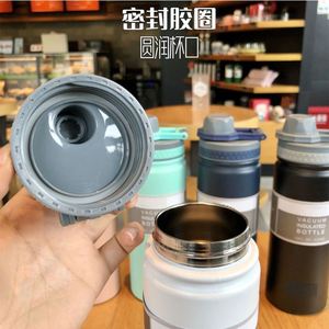 Customize 18oz 32oz Stainless Steel Sports Water <b>Bottle</b> Double Wall Insulated Vacuum Flask with Straw <b>Brush</b> Silicone Bottom - Product Image 2