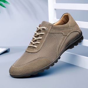 Baskets de jogging légères à lacets, basses, avec empeigne en mesh et daim synthétique. Chaussures décontractées respirantes, chaussures de course personnalisées - Product Image 3