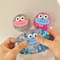 Balle de bonbons en malte à grande ouverture, jouet anti-stress souple en caoutchouc à rebond lent, pour les 8 ans et plus, vente en gros disponible