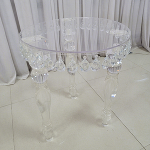 Cadre de table rond en acrylique lisse, vente chaude, pour mariage, banquet, salle de réception, fête d'anniversaire, décoration de table - Product Image 1