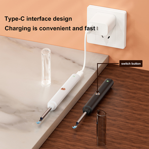 3.5mm IP67 1296P Ultra HD Earwax Vídeo Endoscópio <span class=keywords><strong>Ear</strong></span> Pick Cleaner Ferramentas de Inspeção Câmeras Visíveis Digital Otoscópio Earpick - Product Image 5