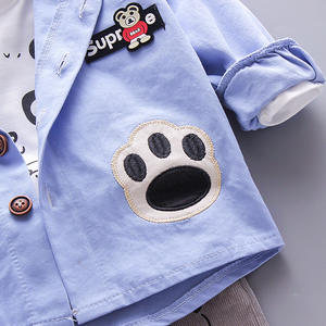 Conjuntos de Ropa para Niños al por Mayor, Estilo de Diseño de Moda, Sudaderas con Capucha y Pantalones Deportivos para Niños, Conjunto de 3 Piezas - Product Image 5