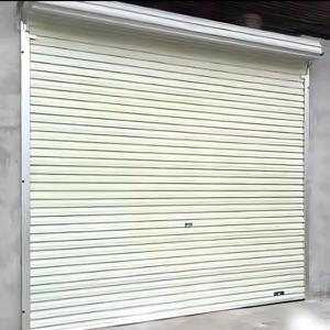 Portes <span class=keywords><strong>de</strong></span> <span class=keywords><strong>garage</strong></span> à enroulement silencieuses en acier pour entrepôts et conteneurs, fabrication industrielle - Product Image 1