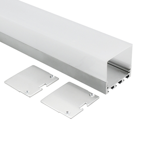 4542f Tùy Chỉnh Ba Bên Sáng Chụp Đèn Nhôm Ánh Sáng Hồ Sơ Cho Trần Tường Treo LED Ánh Sáng Với Treo Dây - Product Image 4