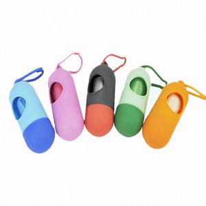 ที่ใส่ถุงเก็บอุจจาระสุนัขแบบพกพาพร้อมถุงเก็บอุจจาระ ขายส่ง - Product Image 1