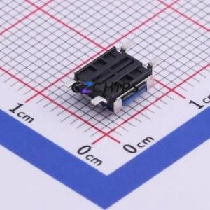 TS-1047A-A1B3-D2 Tactile Switch SMD,6.2x6.3mm Switch Single Pole Single Throw Round Button Vertical Mount 6.2mm - Product Image 2