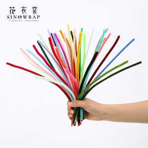 SINOWRAP Limpiapipas en Oferta, 100 Piezas, Multicolor, Suministros para Manualidades, Tallos de Chenilla para Proyectos Creativos - Product Image 1
