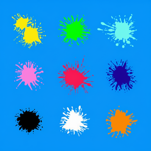 Banderoles de paintball personnalisées modernes imprimées en aquarelle, écologiques, avec impression numérique sur toile par HASH INTERNATIONAL - Product Image 1