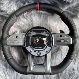 Le <span class=keywords><strong>volant</strong></span> en cuir de libellule classique convient à Mercedess Benzs <span class=keywords><strong>AMG</strong></span> GT 63 S W205 W166 W177 <span class=keywords><strong>W204</strong></span> W217 W222 <span class=keywords><strong>C63</strong></span> E63 S63 - Product Image 3