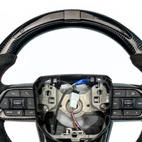 Vente directe d'usine - Volant en fibre de carbone pour Toyota 86 Mark X Hilux N70 N80 Fortuner Land Cruiser avec LED