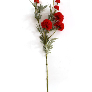 Bouquet de chrysanthèmes artificiels Xinchengzhi, fleurs en soie, accessoires de photographie, décoration de mariage, style pastoral nordique - Product Image 5