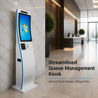 Système de gestion des files d'attente HAUMR Interactive Terminal QMS pour les filiales bancaires et les services de polyclinique des hôpitaux