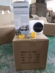 Pompe de distributeur de sirop de café en plastique 2.5L servant des aliments pour bouteille de sirop - Product Image 6