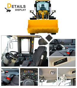 Chargeur compact SDLG LG936L pour travaux agricoles, de construction et d'ingénierie, avec pelle à vis, pince à embrasser, roue, mini-chargeur - Product Image 5