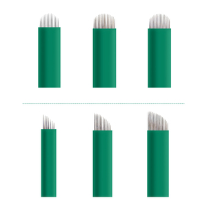 Hot Sale Microblading <strong>Needle</strong> Eyebrow <strong>Needles</strong> Tattooblades Permanent Makeup <strong>Needle</strong> <strong>With</strong> Stainless Steel - Product Image 3