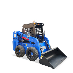 2025 ltmg nhà máy giá vừa Skid chỉ đạo Bộ nạp 830kg 850kg Tải Công suất mở Cab dễ dàng hoạt động bánh Skid chỉ đạo Bộ nạp - Product Image 1