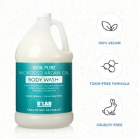 Nouveautés : Gel Douche Corporel en Vrac Naturel à l'Huile d'Argan du Maroc, Gel Douche Hydratant et Blanchissant au Lait
