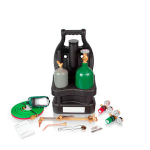 Équipement de soudage et de découpe avec dispositifs de sécurité, torche en laiton pour oxygène CGA 540 et acétylène CGA 200 pour les utilisateurs de torches - Product Image 4