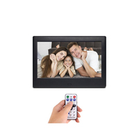 Cadre photo numérique en plastique Sudex avec écran tactile HD IPS de 7 pouces, stockage interne de 16 Mo, Wi-Fi, USB-C, lecture vidéo, lecteur de musique, horloge