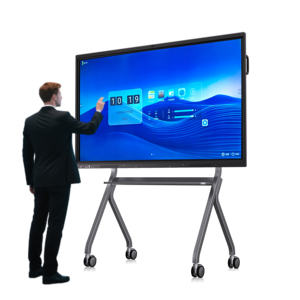 Màn hình <span class=keywords><strong>LCD</strong></span> kỹ thuật số 4K Android 65 75 86 98 inch, bảng thông minh tương tác, bảng viết trắng điện tử dùng cho giảng dạy tương tác - Product Image 2