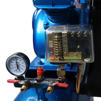 Compresseur d'air portable industriel TAHU à entraînement par courroie 120L 4000W 5.5HP 220V Moteur et pompe lubrifiés 0.6/12.5-120L