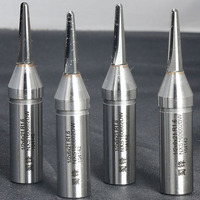 Broca para enrutador con ranura en V, vástago redondo de 1/2 ", herramienta de corte Industrial para carpintería, cuchillo para doblar arco en forma de V para fresado de madera maciza/MDF