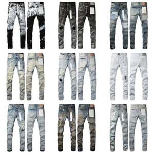 Herren Jeans Großhandel Groß bestellung OEM Factory Direct Slim Straight Relaxed Cotton Denim <span class=keywords><strong>Pants</strong></span> Hose Custom Logo - Product Image 2