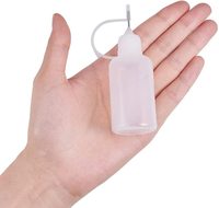 29565 Lot de 2 flacons applicateurs de colle vides à pointe fine pour quilling DIY