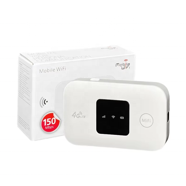 Outdoor Travel Mobile 4G LTE Hotspot Router High-speed Hotspot, 4G Portable Mobile WiFi Router with SIM Card Slot