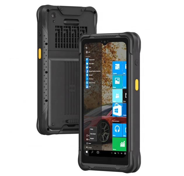 Win11 OS N5100 CPU NFC Barcode Scanner Industrial Rugged Handheld Smartphone PDA