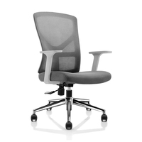 Chaise de bureau exécutive moderne à dossier haut en tissu avec fonction de massage ergonomique, accoudoirs réglables et pivotante, idéale pour la salle de sport et le bureau