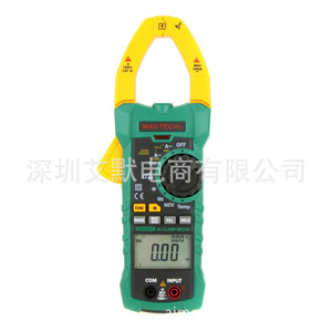 Multimètre numérique à pince Mastech MS2015B 1000V AC/DC avec mesure de courant et de température et fonction de maintien des données - Product Image 1