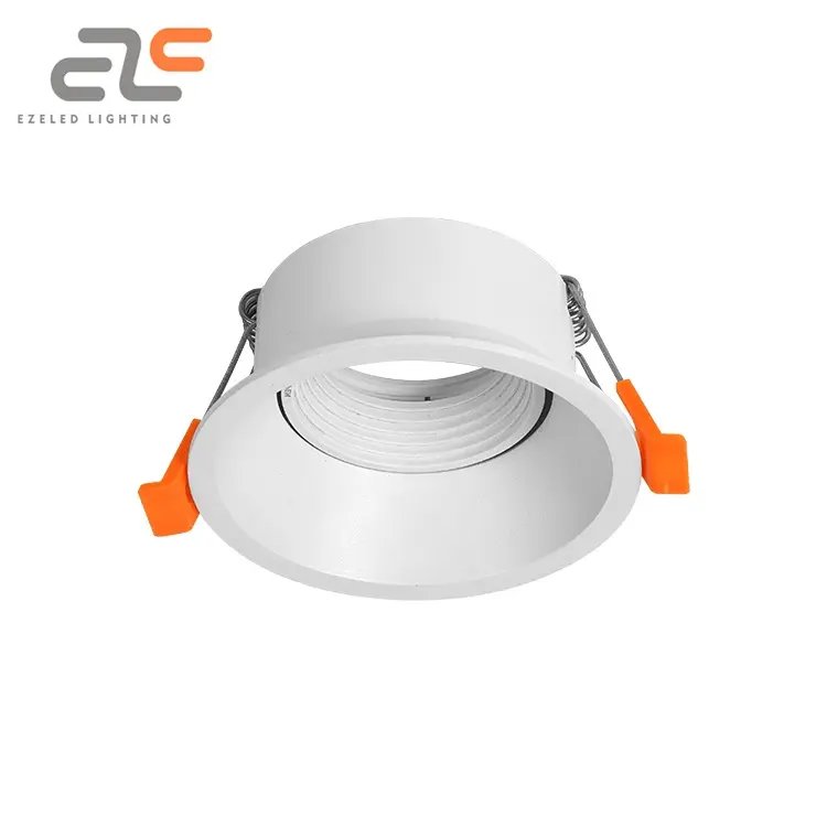 Luce di fondo commerciale Gu10 Mr16 Anti abbagliamento Cob soffitto incasso regolare Mini Tri colore Led dimmerabile faretto